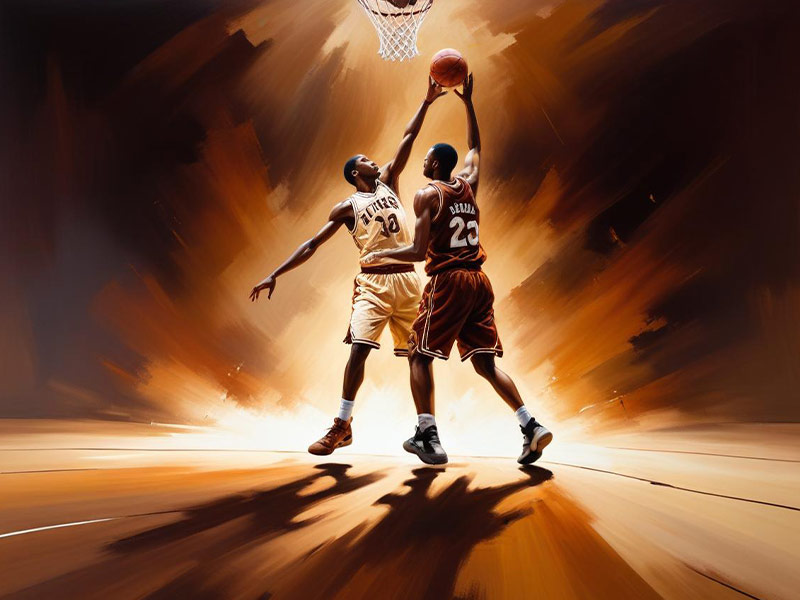 恢復(fù)的不錯(cuò)喬治訓(xùn)練后與特里進(jìn)行了1v1單挑技巧練習(xí)！