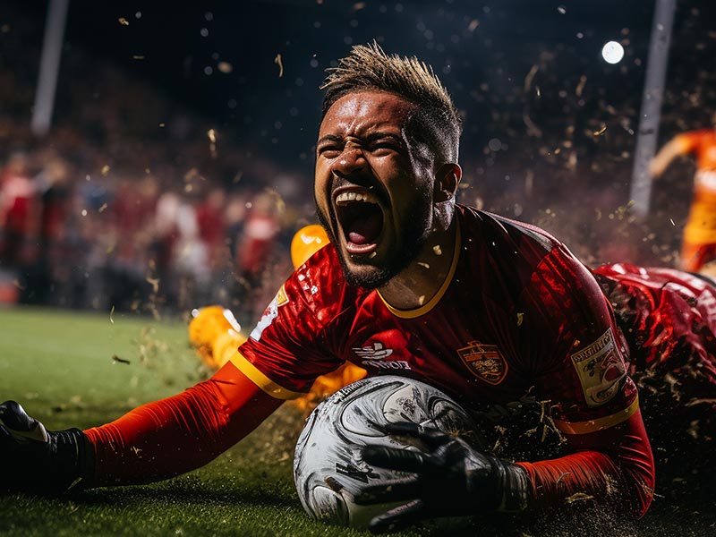 壓力太大迪亞斯點球罰進就奪冠，可惜勺子點球被沒收！